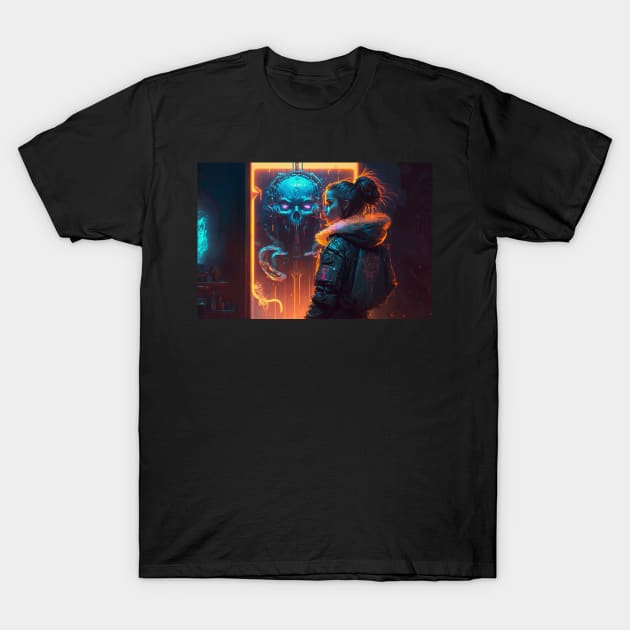 Cyberpunk art gallery T-Shirt by TrooperLX1177